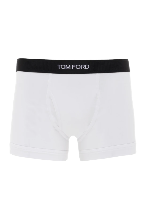 Tom Ford man men's boxers made of cotton and elastane, black купить с ценами и фото 174944 - photo 2