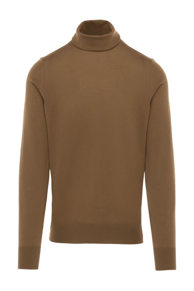 Loro Piana man men's cashmere and wool golf, brown купить с ценами и фото 174961 - photo 1