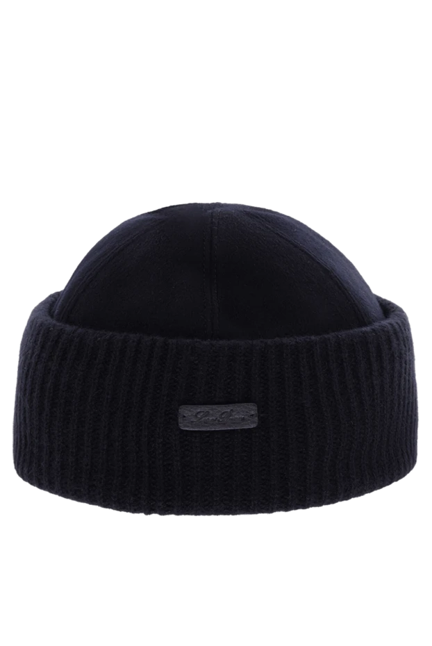 Loro Piana man blue cashmere hat for men купить с ценами и фото 174962 - photo 1