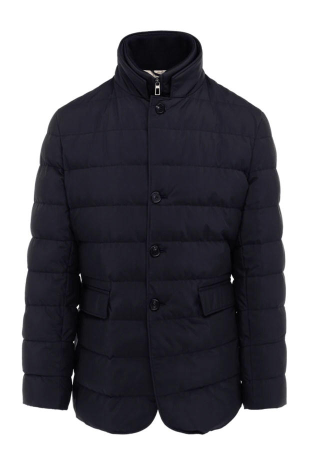 Loro Piana man blue polyester and polyurethane jacket for men купить с ценами и фото 174964 - photo 1