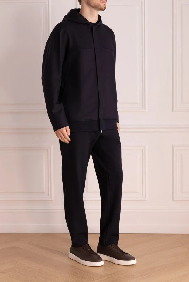 Loro Piana костюм прогулочный из хлопка мужской черный 174979 - фото 3