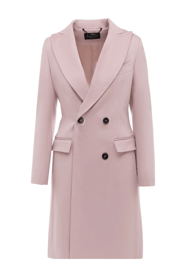 Heresis woman pink woolen coat for women купить с ценами и фото 174985 - photo 1