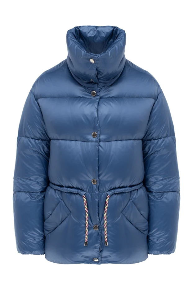 Khrisjoy woman women's blue polyamide down jacket купить с ценами и фото 174989 - photo 1