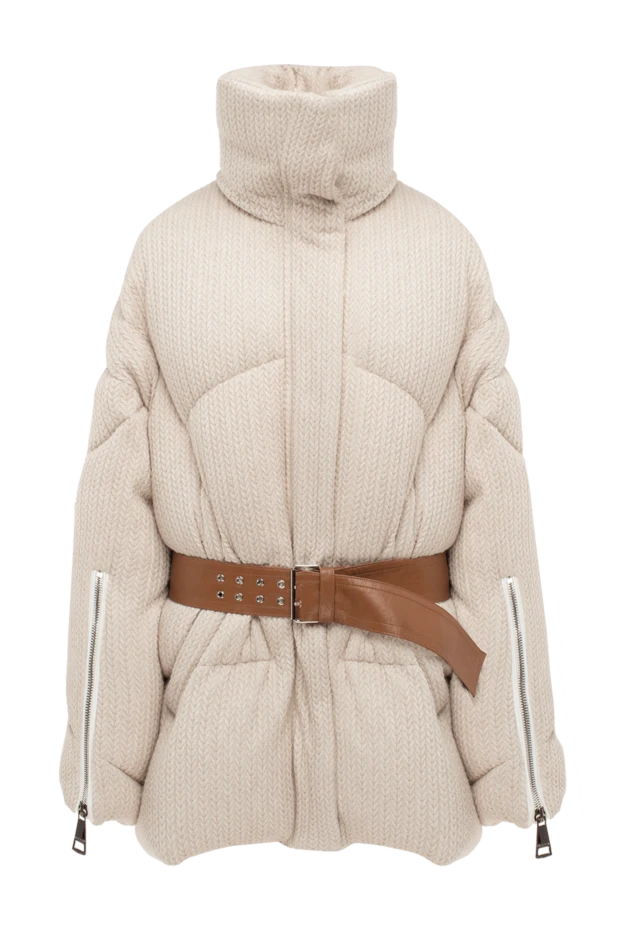 Khrisjoy woman beige down jacket for women купить с ценами и фото 174993 - photo 1