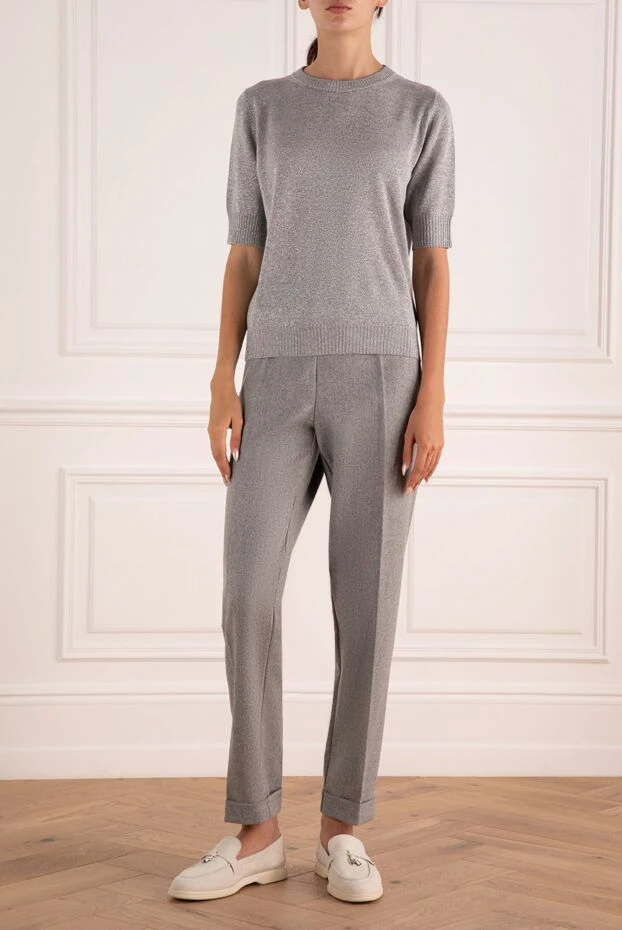 D.Exterior woman gray jumper for women купить с ценами и фото 175016 - photo 2