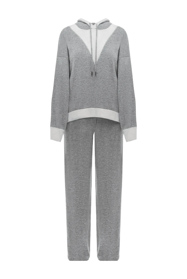 Max&Moi woman women's gray wool and cashmere walking suit купить с ценами и фото 175028 - photo 1