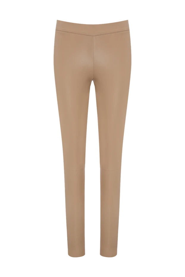 Max&Moi woman beige leather leggings for women купить с ценами и фото 175037 - photo 1