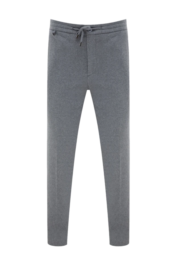 Stefano Ricci gray cotton and cashmere pants for men 175065 - photo 1