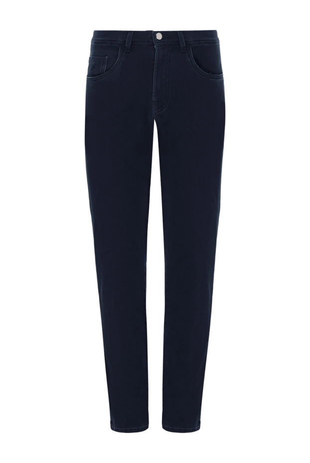 Scissor Scriptor man blue cotton and polyester jeans for men купить с ценами и фото 175122 - photo 1