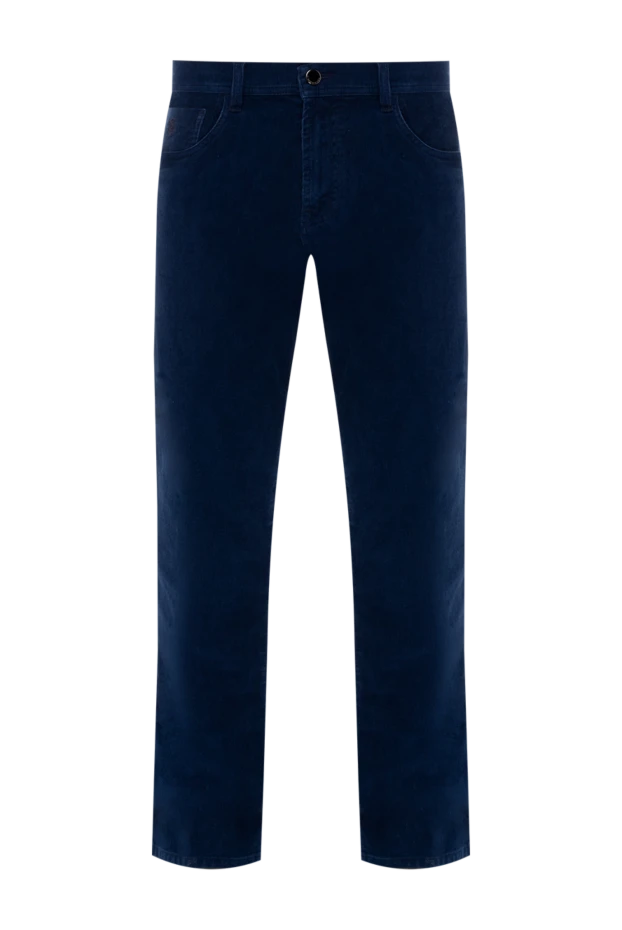 Scissor Scriptor man blue cotton and elastane jeans for men купить с ценами и фото 175124 - photo 1