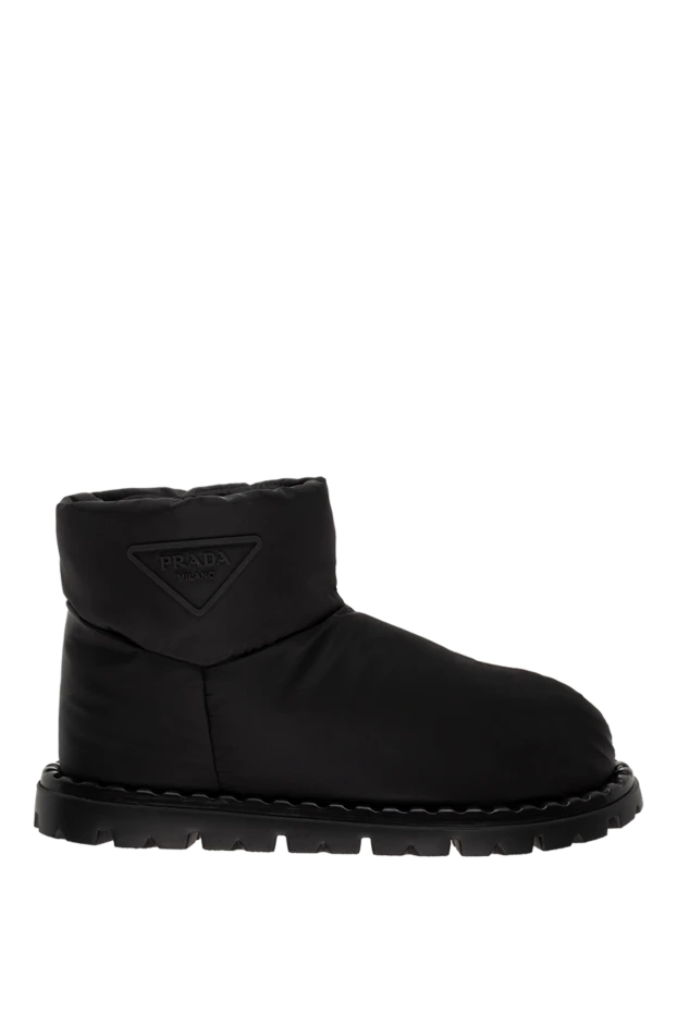 Prada woman women's black nylon ugg boots купить с ценами и фото 175138 - photo 1