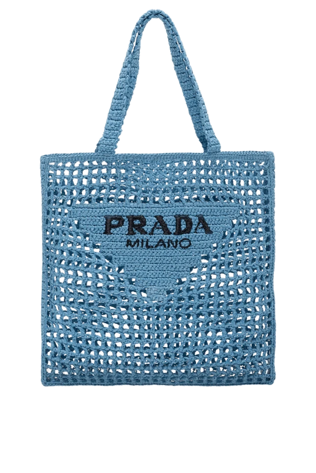 Prada woman blue bag for women купить с ценами и фото 175150 - photo 1