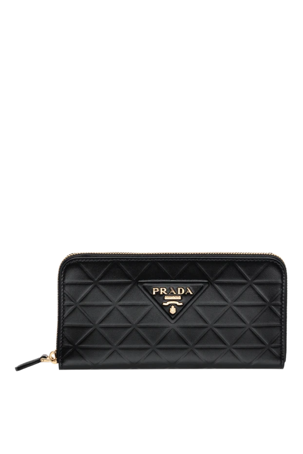 Prada woman black leather purse for women купить с ценами и фото 175153 - photo 1