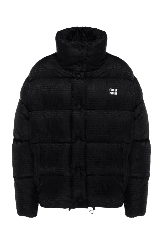 Miu Miu woman black polyester down jacket for women купить с ценами и фото 175182 - photo 1