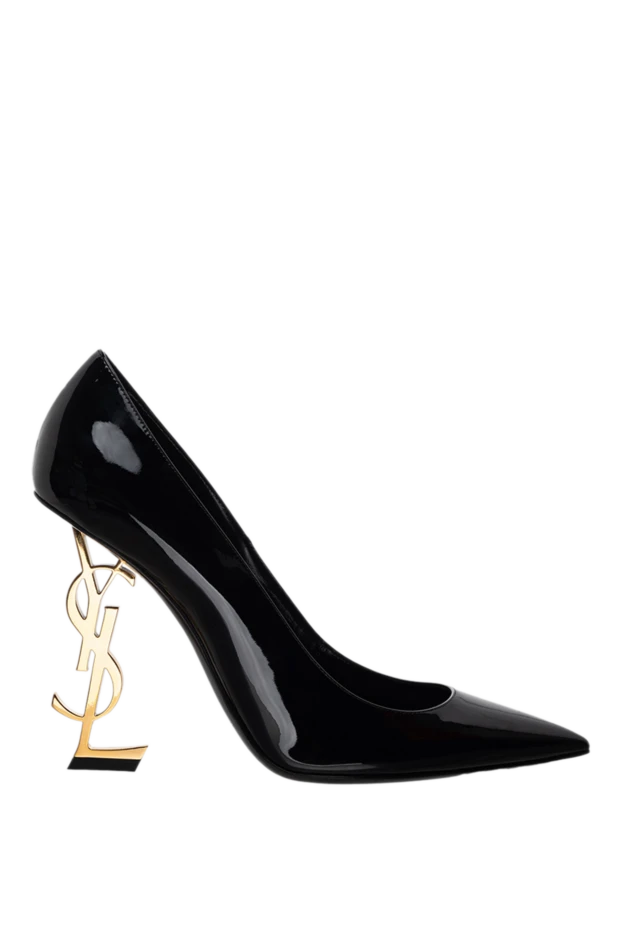 Saint Laurent woman black leather shoes for women купить с ценами и фото 175193 - photo 1