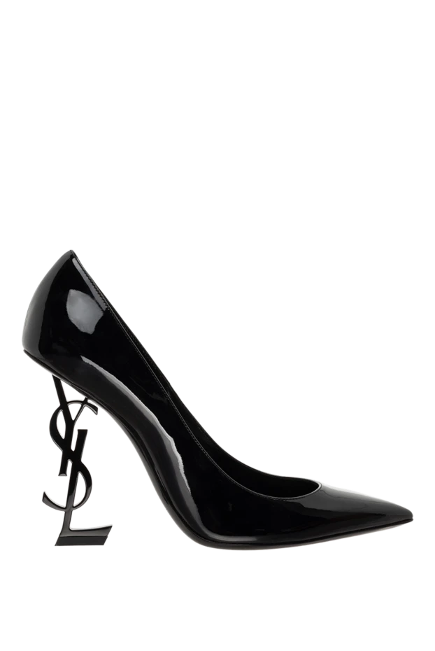 Saint Laurent woman black leather shoes for women купить с ценами и фото 175194 - photo 1