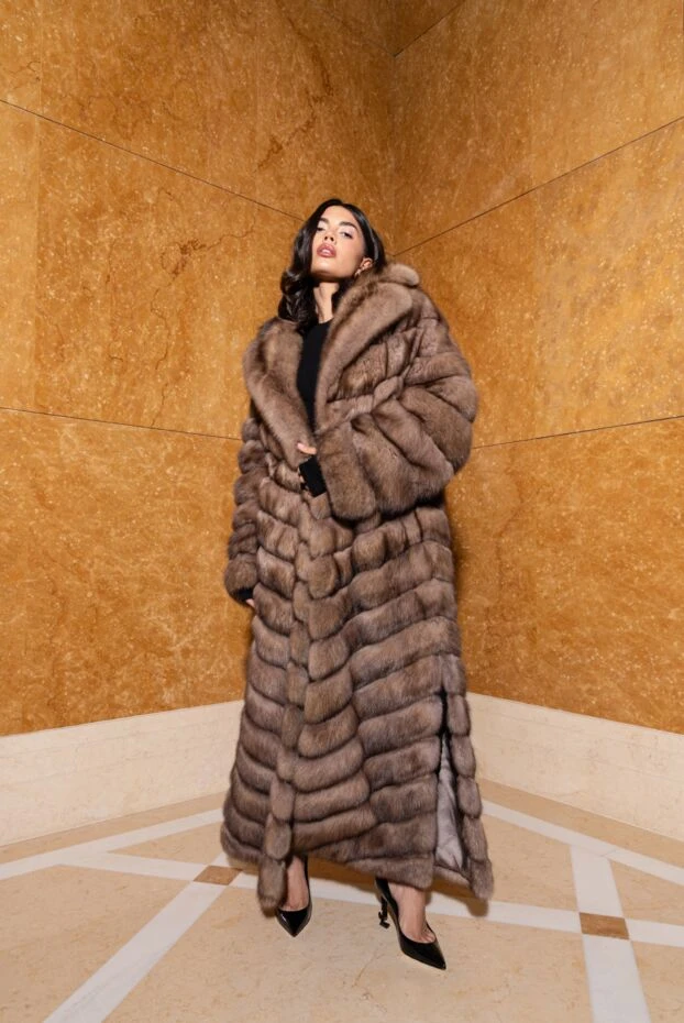 Saint Laurent туфли черные кожаные с дизайнерским каблуком opyum женские 175195 - фото 2