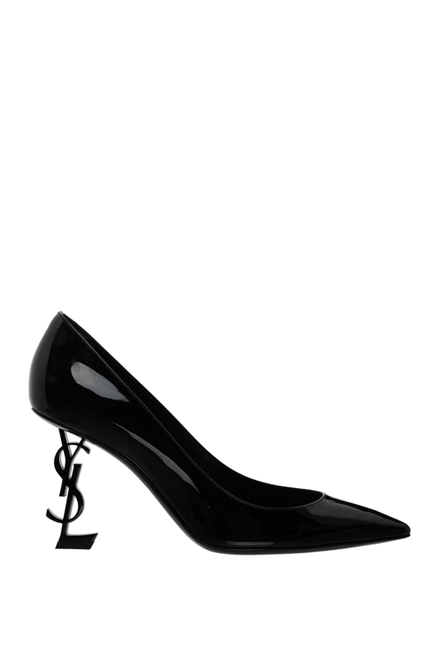 Saint Laurent woman black leather shoes for women купить с ценами и фото 175195 - photo 1