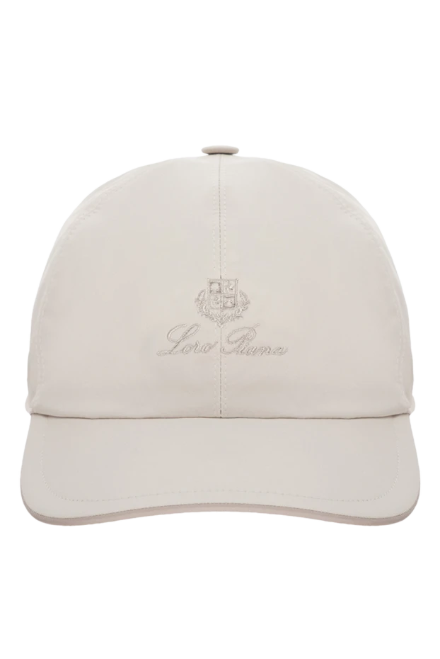 Loro Piana man white polyester cap for men купить с ценами и фото 175208 - photo 1