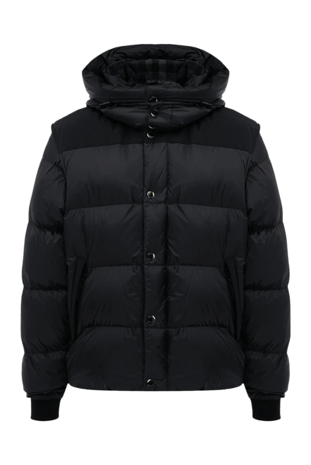 Burberry man black polyamide down jacket for men купить с ценами и фото 175231 - photo 1