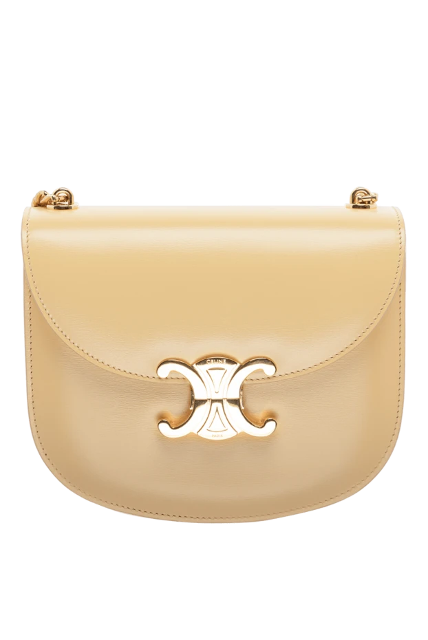 Celine woman yellow leather bag for women купить с ценами и фото 175255 - photo 1