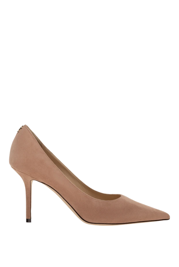 Jimmy Choo woman beige suede shoes for women купить с ценами и фото 175279 - photo 1