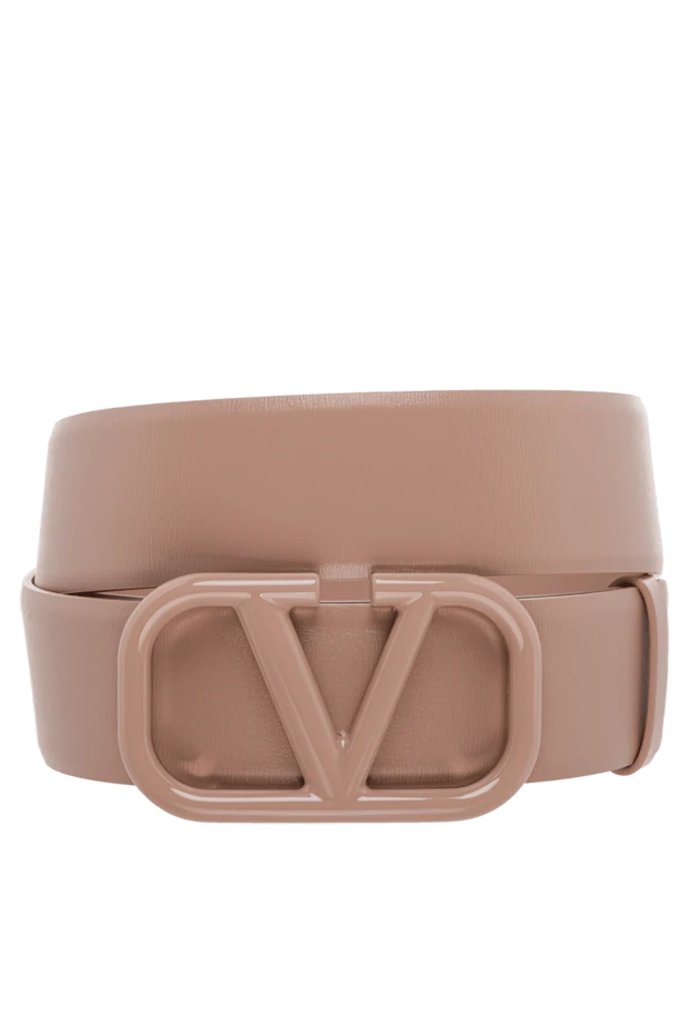 Valentino woman beige leather belt for women купить с ценами и фото 175296 - photo 1