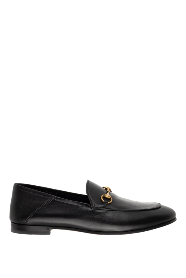 Gucci woman black leather loafers for women купить с ценами и фото 175327 - photo 1