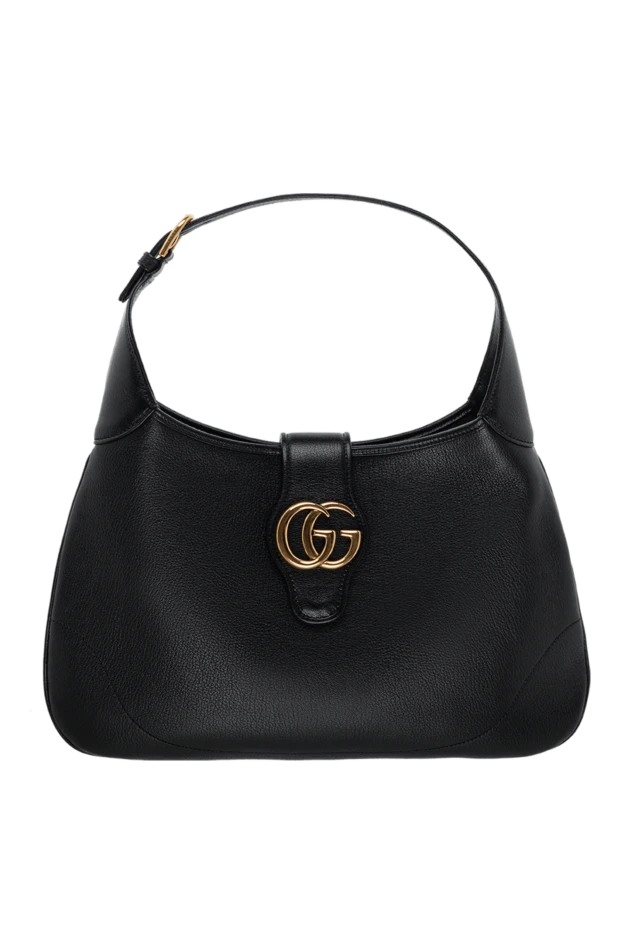 Gucci Әйелдер әйелдердің қара былғары сөмкесі купить с ценами и фото 175329 - фото 1