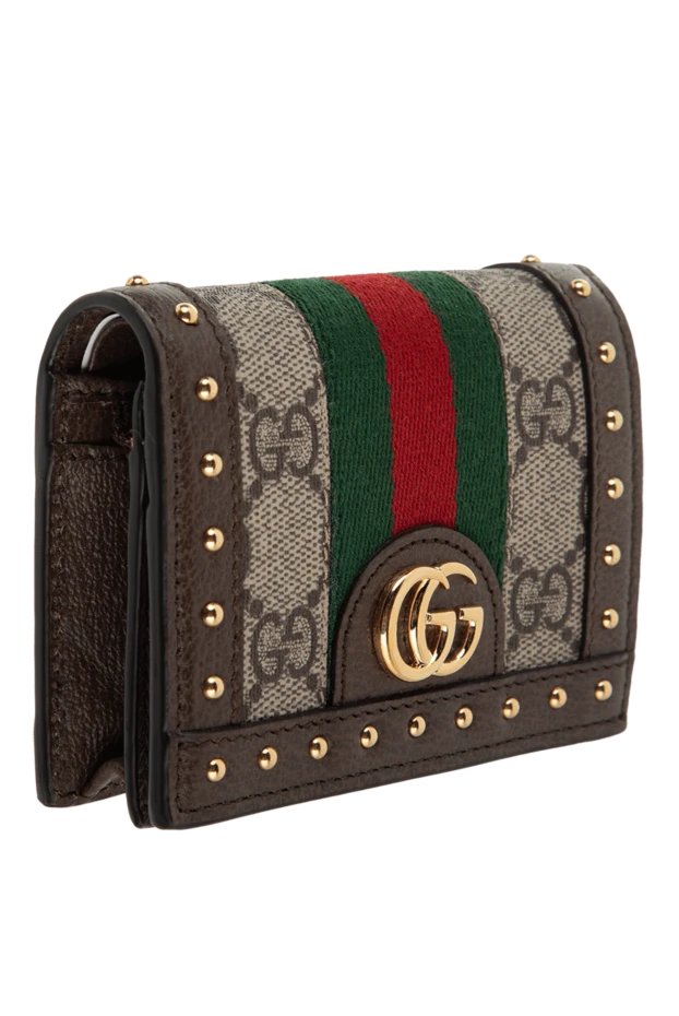 Gucci Әйелдер әйелдердің қоңыр былғары әмияны купить с ценами и фото 175339 - фото 2