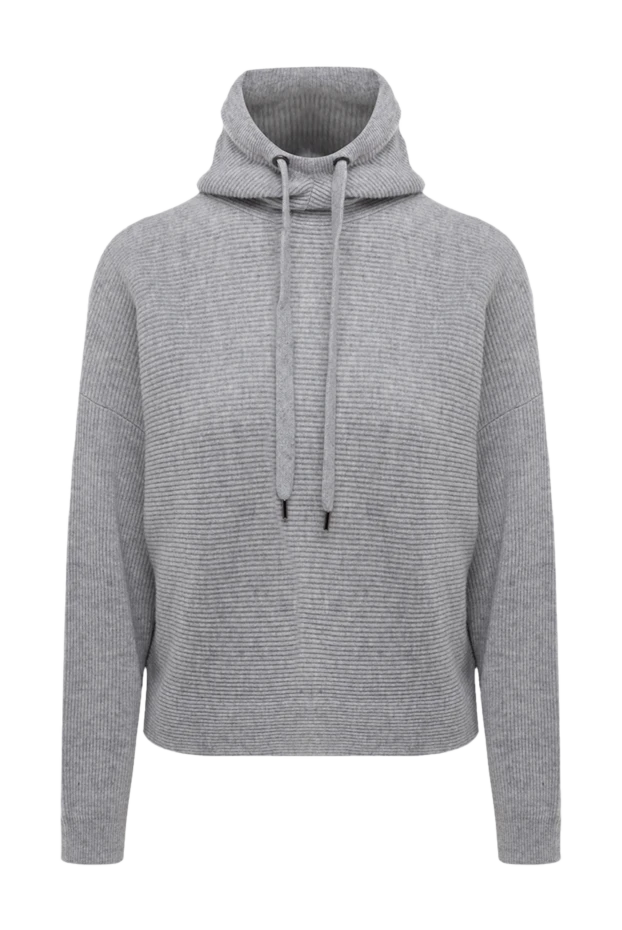 Әйелдерге арналған сұр түсті капюшон - фото 1