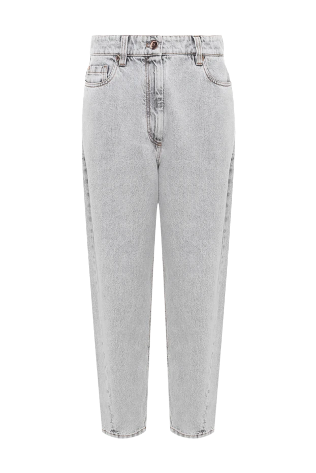 Жуылған джинсыдан жоғары белді аналық джинсы
Әйелдер - фото 1