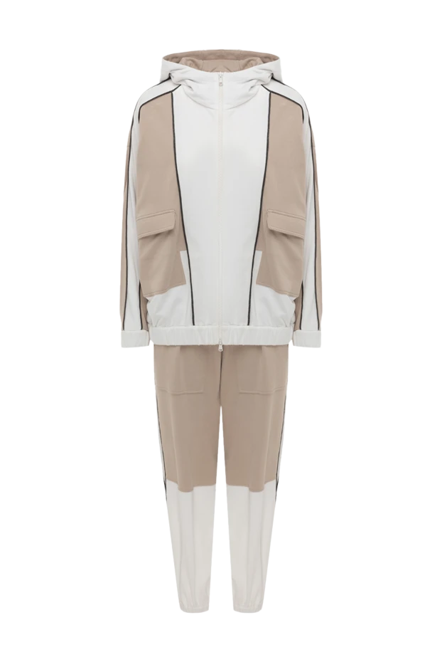 Двухцветный спортивный костюм с вертикальными акцентами
- фото 1