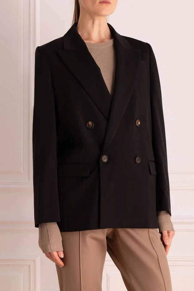 Brunello Cucinelli жакет черный женский 175449 - фото 3