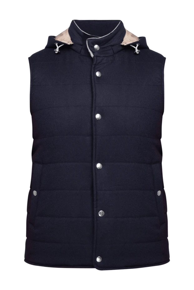 Eleventy man blue waistcoat for men купить с ценами и фото 175485 - photo 1