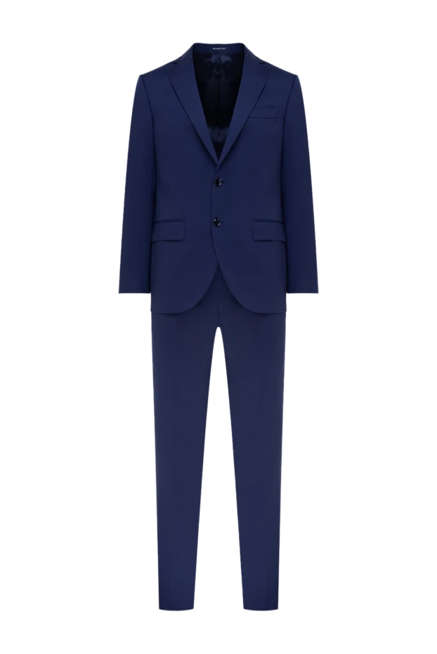 Sartoria Latorre man men's blue wool suit купить с ценами и фото 175547 - photo 1