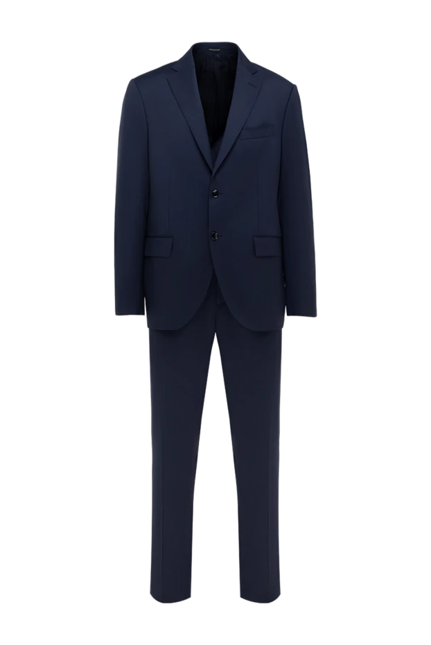 Sartoria Latorre man men's blue wool suit купить с ценами и фото 175548 - photo 1