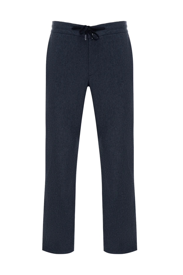 Cesare di Napoli man men's blue trousers купить с ценами и фото 175599 - photo 1