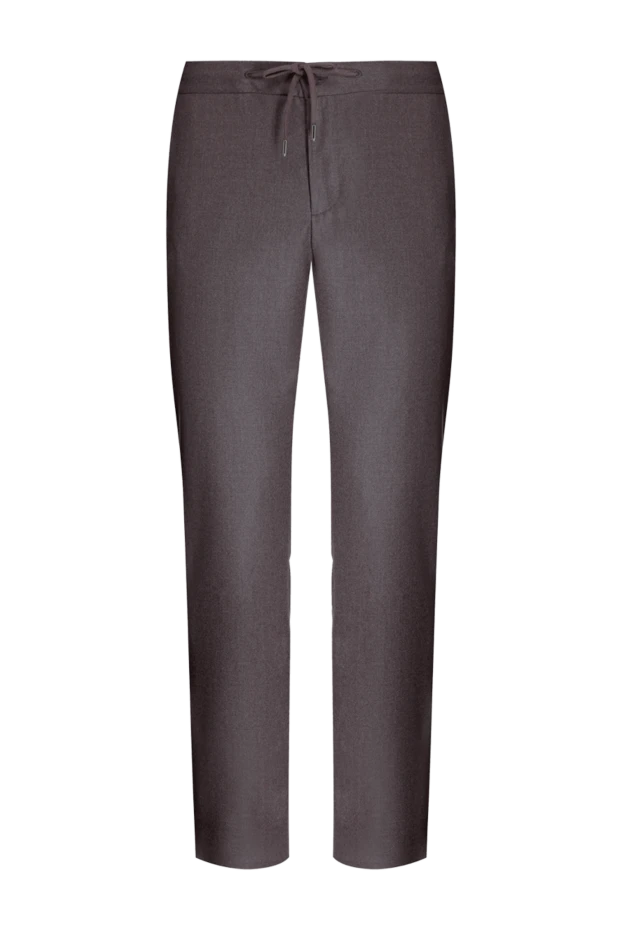 Cesare di Napoli man men's brown trousers купить с ценами и фото 175602 - photo 1