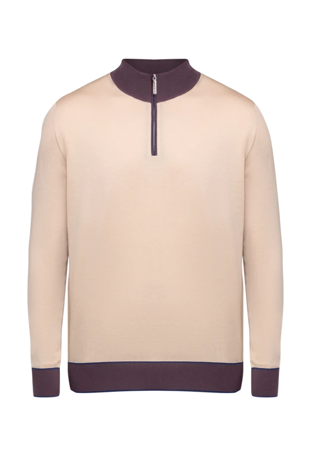 Stefano Ricci тройер из кашемира мужской бежевый 175698 - фото 1