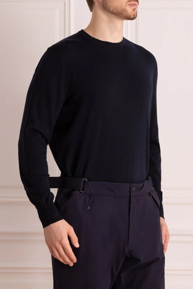 Loro Piana қошқыл көк түсті кашемир секіргіш
 175748 - фото 3