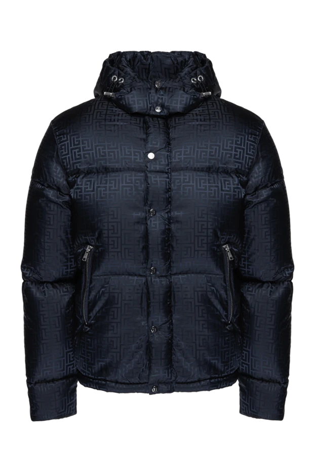 Balmain man black polyester down jacket for men купить с ценами и фото 175779 - photo 1