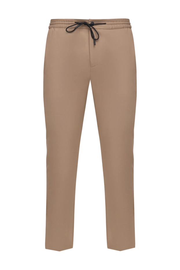 PT01 (Pantaloni Torino) man  men's beige trousers купить с ценами и фото 175786 - photo 1