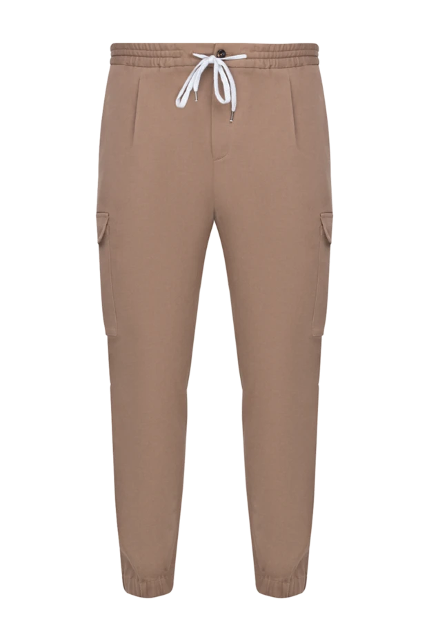 PT01 (Pantaloni Torino) man  men's beige trousers купить с ценами и фото 175792 - photo 1