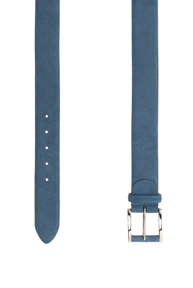 Cesare di Napoli классикалық тоғасы бар көк күдері ерлерге арналған белбеуі 175882 - фото 3