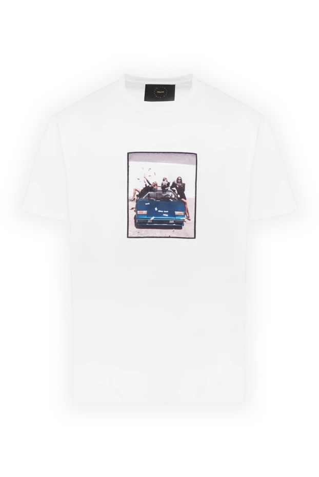 Limitato man white cotton t-shirt for men купить с ценами и фото 176006 - photo 1