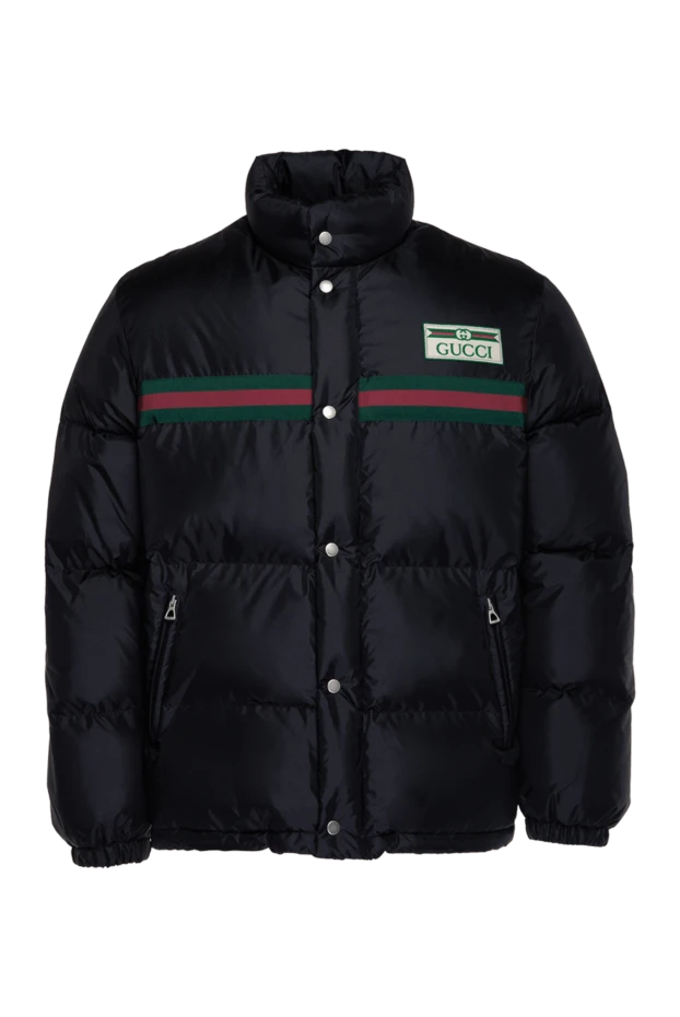 Gucci man black polyamide down jacket for men купить с ценами и фото 176018 - photo 1