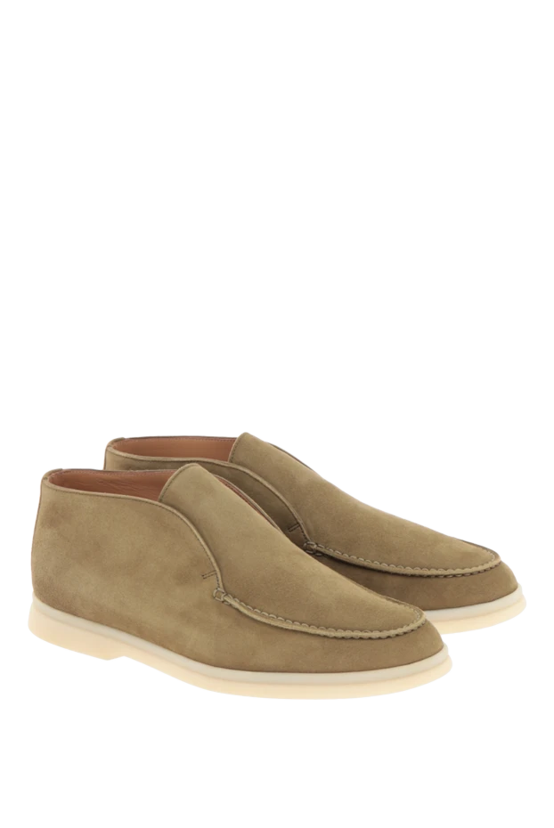 Loro Piana әйелдерге арналған жасыл нубук шөлдері 176019 - фото 3