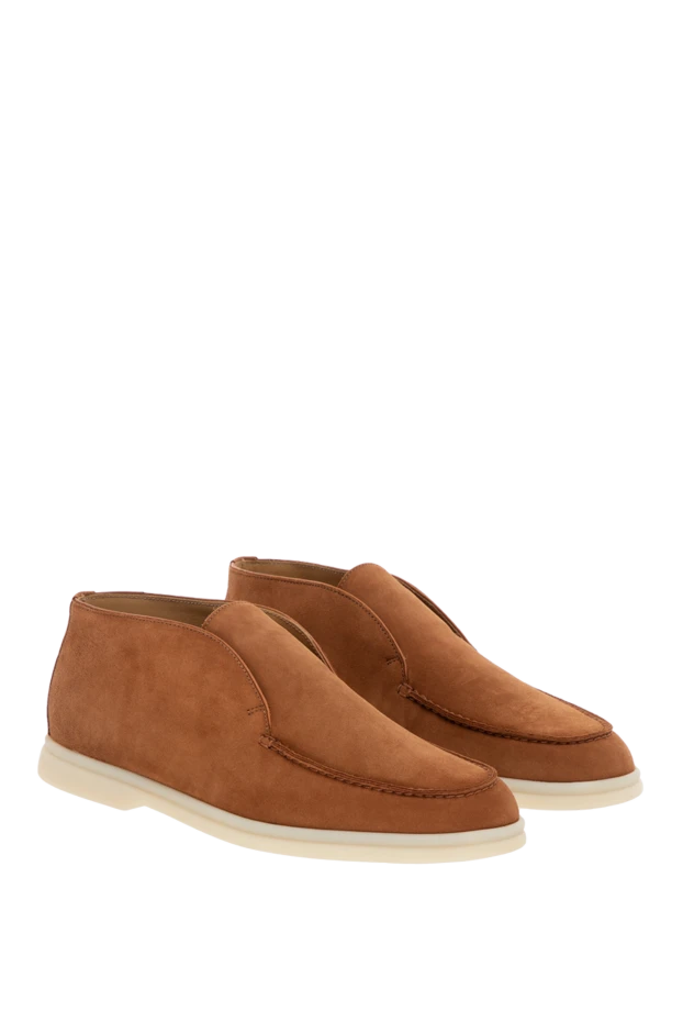 Loro Piana қоңыр классикалық нубук дезерттері әйелдерге арналған 176023 - фото 3