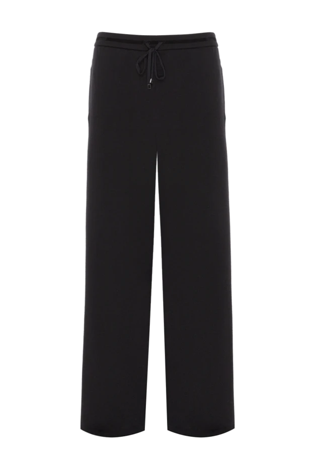Zilli брюки из кашемира и шелка мужские черные 176033 - фото 1